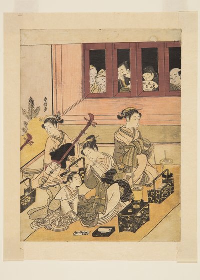Gli Osservatori e gli Osservati da Suzuki Harunobu