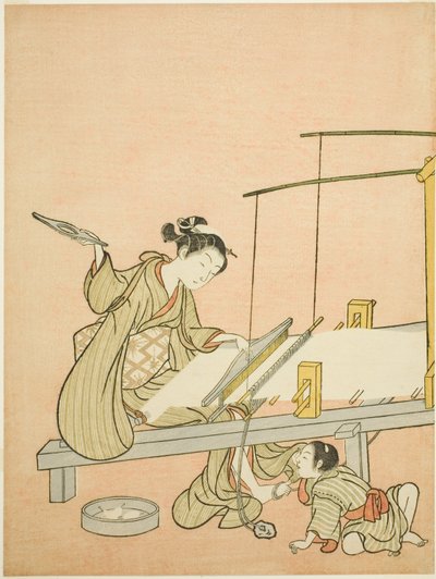 Lancio della navetta da Suzuki Harunobu