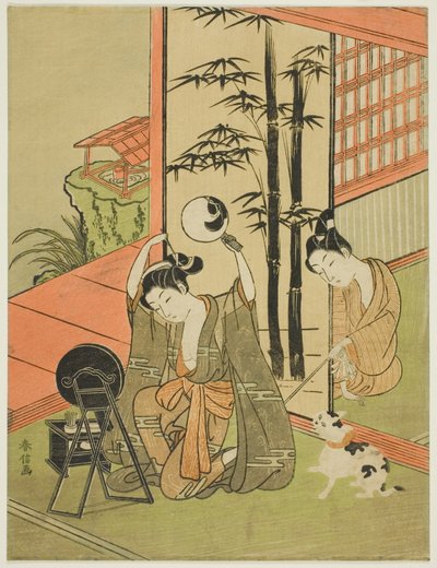 Solletico al piede da Suzuki Harunobu