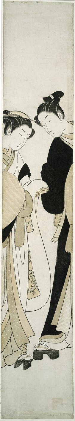 Due Komuso da Suzuki Harunobu