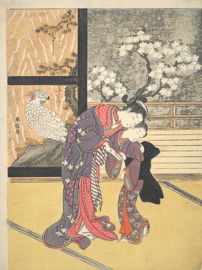 Istruzione sussurrata da Suzuki Harunobu