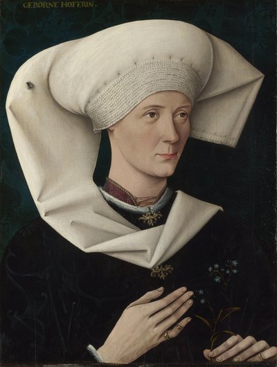 Ritratto di una donna della famiglia Hofer, ca 1470 da Swabian master