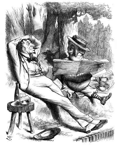 Otium Cum Dignitate!, 1878 da Swain