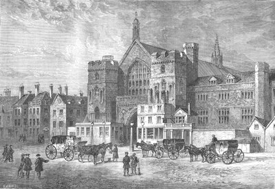 Westminster Hall, 1808-1897 da Swain