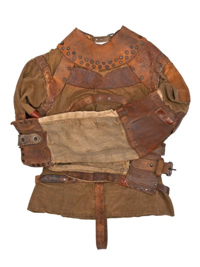Camicia di forza appartenuta a Harry Houdini, c.1915 da Swanfeldt Tent and Awning Co.