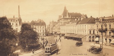 Malmo: Gustaf Adolfs torg (foto b/n) da Swedish Photographer