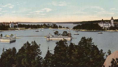 Stoccolma: Saltsjobaden (foto colorata) da Swedish Photographer