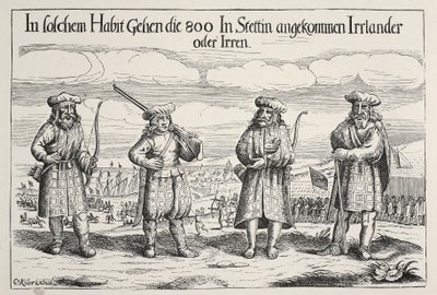 Soldati irlandesi al servizio di Gustavo Adolfo, 1631 da Swedish School