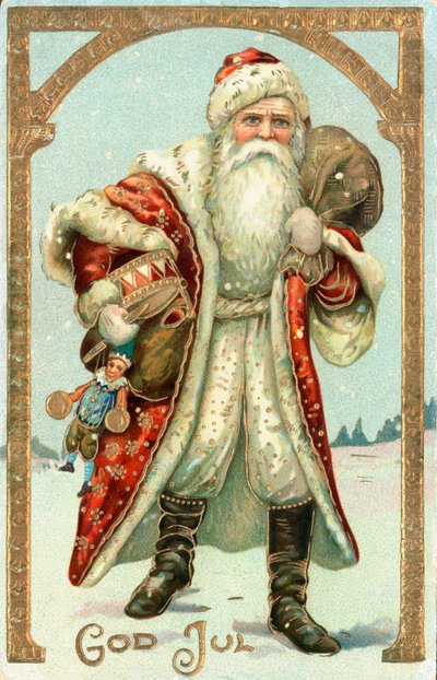 Cartolina di Natale svedese da Swedish School