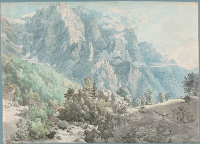 Il Massiccio del Glärnisch in Svizzera da Swiss 18th Century