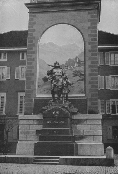 Altdorf, La Statua di Guglielmo Tell da Swiss Photographer