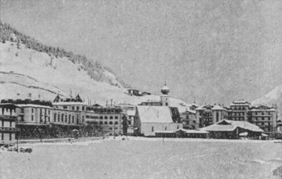 Davos-Dorf (foto in bianco e nero) da Swiss Photographer