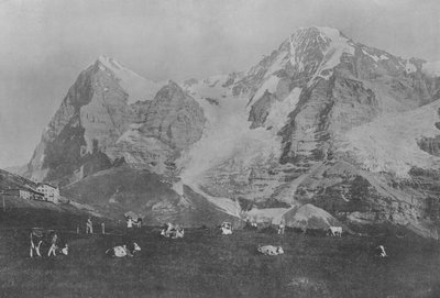 Wengernalp, Eiger e Monch (foto in bianco e nero) da Swiss Photographer