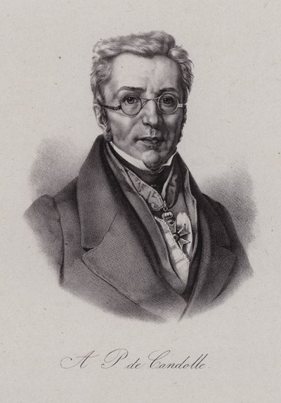 Augustin Pyramus de Candolle, botanico svizzero da Swiss School