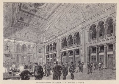 La Sala della Borsa a Zurigo da Swiss School