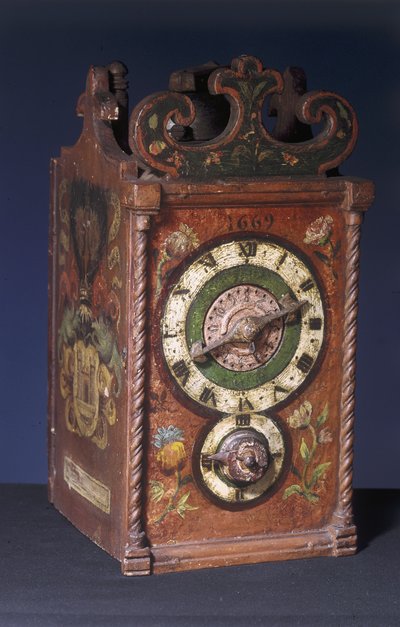Sveglia domestica, 1669 da Swiss School