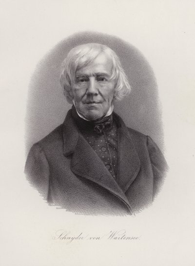 Franz Xaver Schnyder von Wartensee, compositore svizzero (incisione) da Swiss School