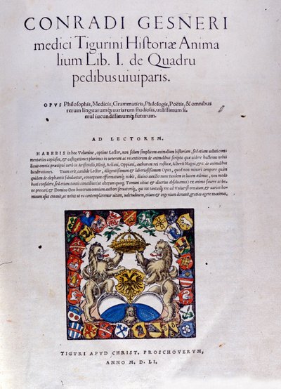 Frontespizio di 