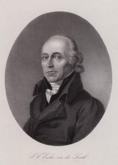 Hans Conrad Escher von der Linth, scienziato, artista e politico svizzero da Swiss School