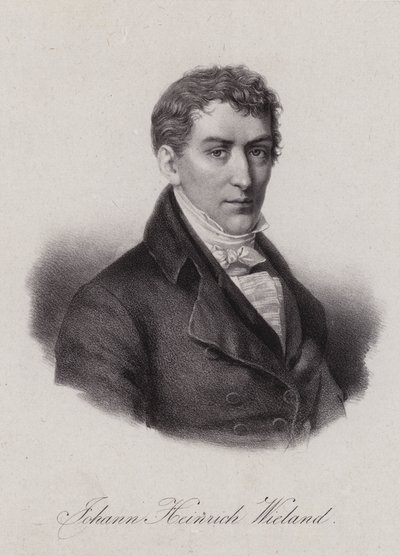 Johann Heinrich Wieland, avvocato e politico svizzero nella Repubblica Elvetica (incisione) da Swiss School