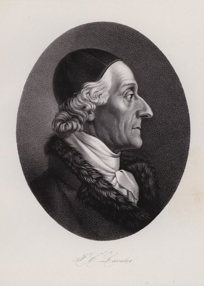 Johann Kaspar Lavater, scrittore e fisiognomista svizzero da Swiss School