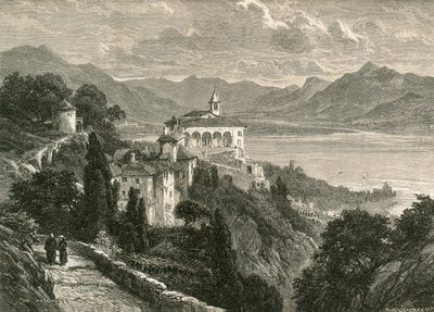 Chiesa di pellegrinaggio della Madonna del Sasso, vicino a Locarno da Swiss School