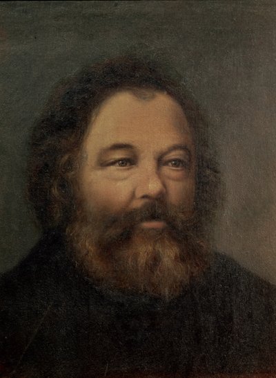 Ritratto di Mikhail Aleksandrovitch Bakunin (1814-1876) c.1865 da Swiss School