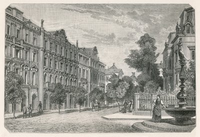 La Bahnhofstrasse (Via della Stazione), Zurigo da Swiss School