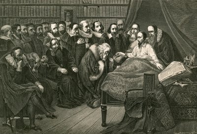 Il letto di morte di Calvino da Swiss School