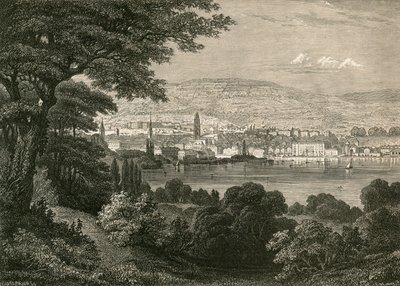 Zurigo e il Zurichberg da Swiss School