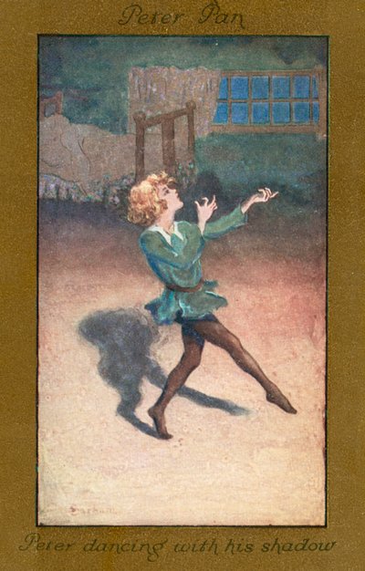 Peter Pan: Peter che balla con la sua ombra da Sybil Barham