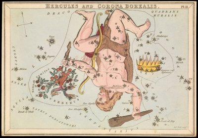 Ercole e Corona Boreale, c.1825 da Sydney Hall
