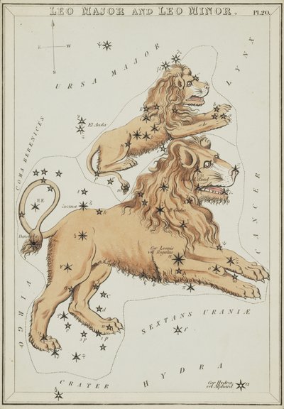 Leo Major e Leo Minor, Illustrazione da 