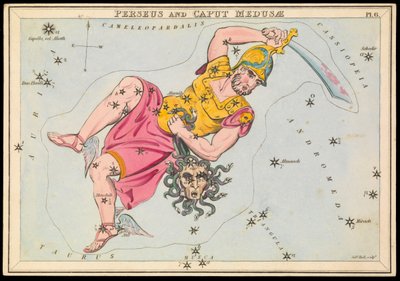 Perseo e Caput Medusae, c.1825 da Sydney Hall