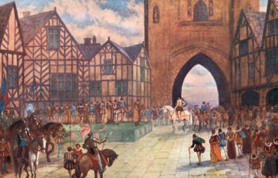 Visita di Re Giacomo I a Chester, 1617 d.C. da Sydney Herbert