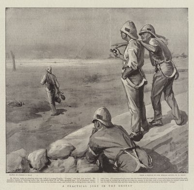 Uno scherzo pratico nel deserto da Sydney Prior Hall