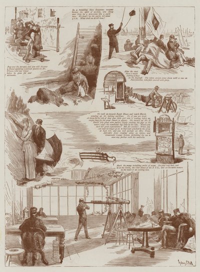 Settimana delle gare a Cowes da Sydney Prior Hall