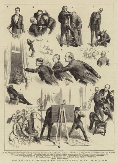 Nascondino a Westminster, lettura del pensiero di Mr Irving Bishop da Sydney Prior Hall