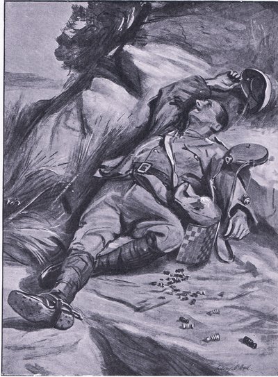 Solo una pedina, da Dopo Pretoria: La guerra di guerriglia pubblicata da Harmsworth Bros Limited, 1901 da Sydney Prior Hall
