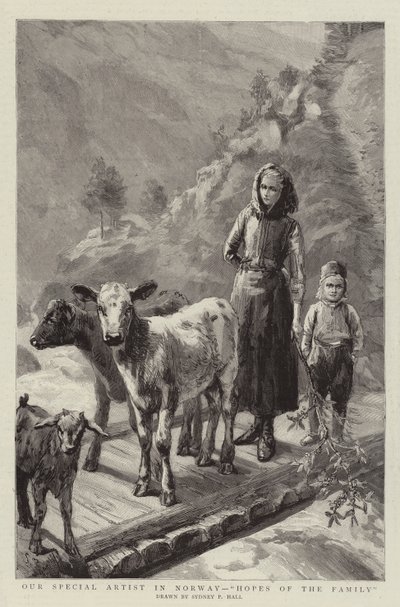 Il nostro artista speciale in Norvegia, speranze della famiglia da Sydney Prior Hall