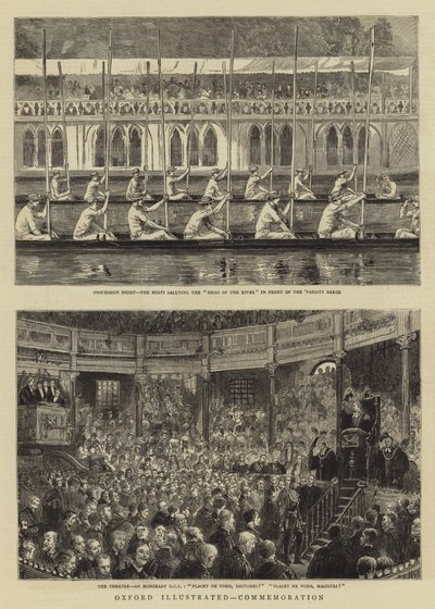 Oxford Illustrato, Commemorazione da Sydney Prior Hall