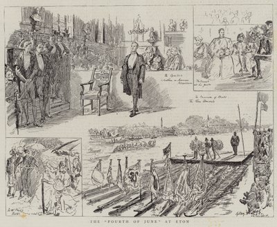 Il quattro giugno a Eton da Sydney Prior Hall
