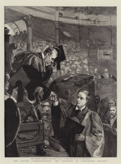 La Commemorazione di Oxford, la Cerimonia di Conferimento dei Gradi da Sydney Prior Hall