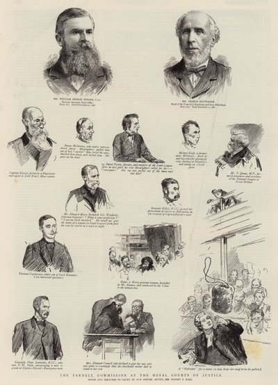 La Commissione Parnell alla Royal Courts of Justice da Sydney Prior Hall