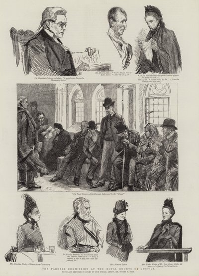 La Commissione Parnell alla Royal Courts of Justice da Sydney Prior Hall