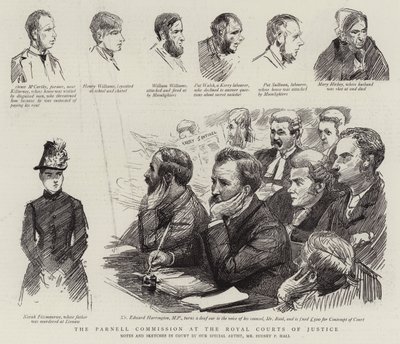 La Commissione Parnell alla Royal Courts of Justice da Sydney Prior Hall