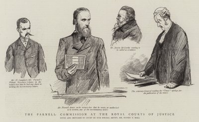 La Commissione Parnell alla Royal Courts of Justice da Sydney Prior Hall