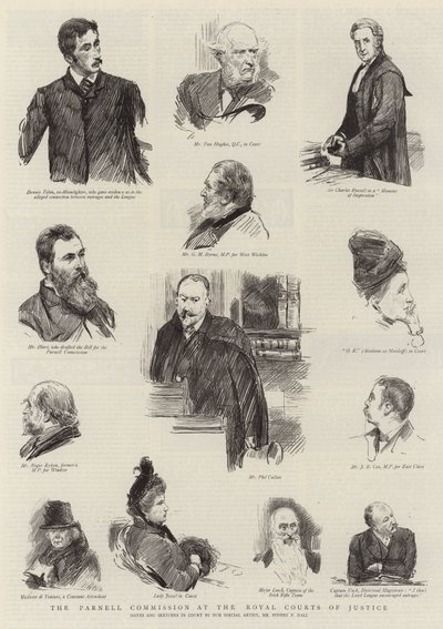 La Commissione Parnell alla Royal Courts of Justice da Sydney Prior Hall
