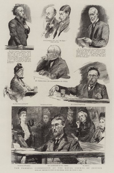 La Commissione Parnell alla Royal Courts of Justice da Sydney Prior Hall