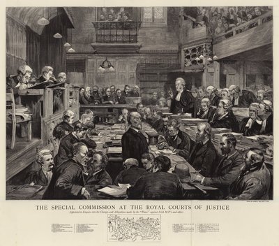 La Commissione Speciale alla Royal Courts of Justice da Sydney Prior Hall